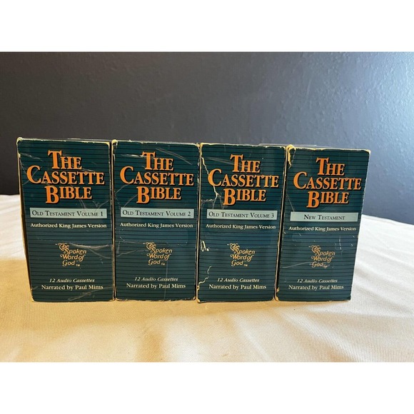 The Cassette Bible Authorized King James Version Old Testament 123 + New Testa